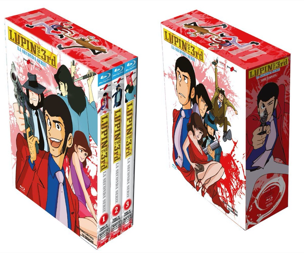 Lupin III Seconda Stagione TV Completa 3 Box Amazon
