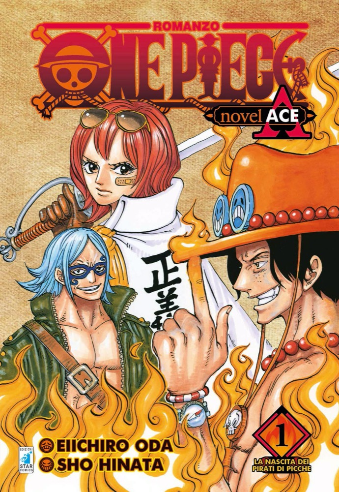 One Piece Novel Ace La Nascita dei Pirati di Picche