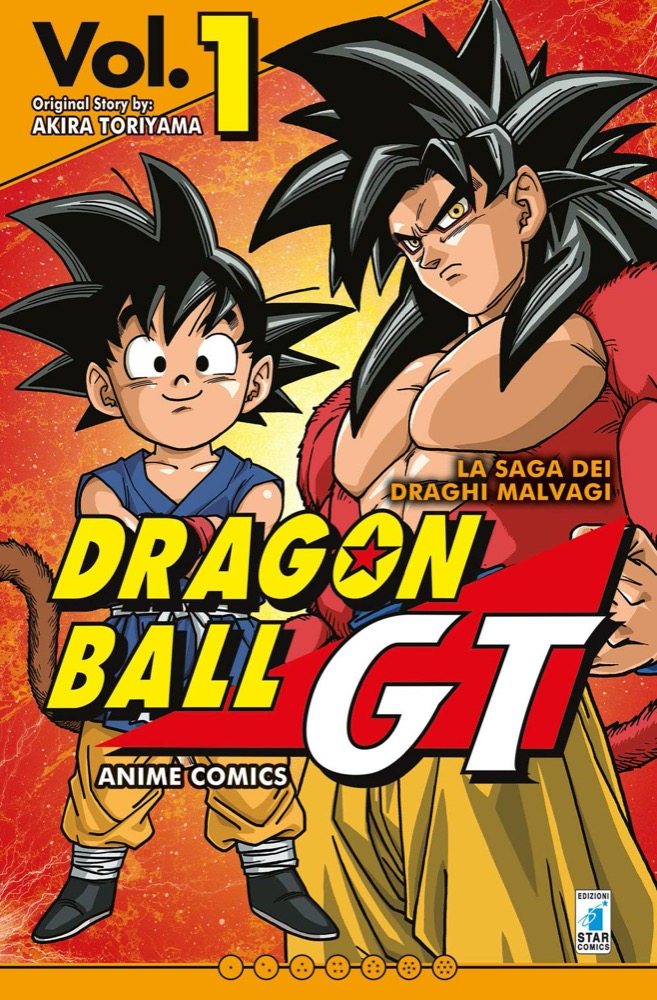 Dragon Ball GT Anime Comics La Saga dei Draghi Malvagi