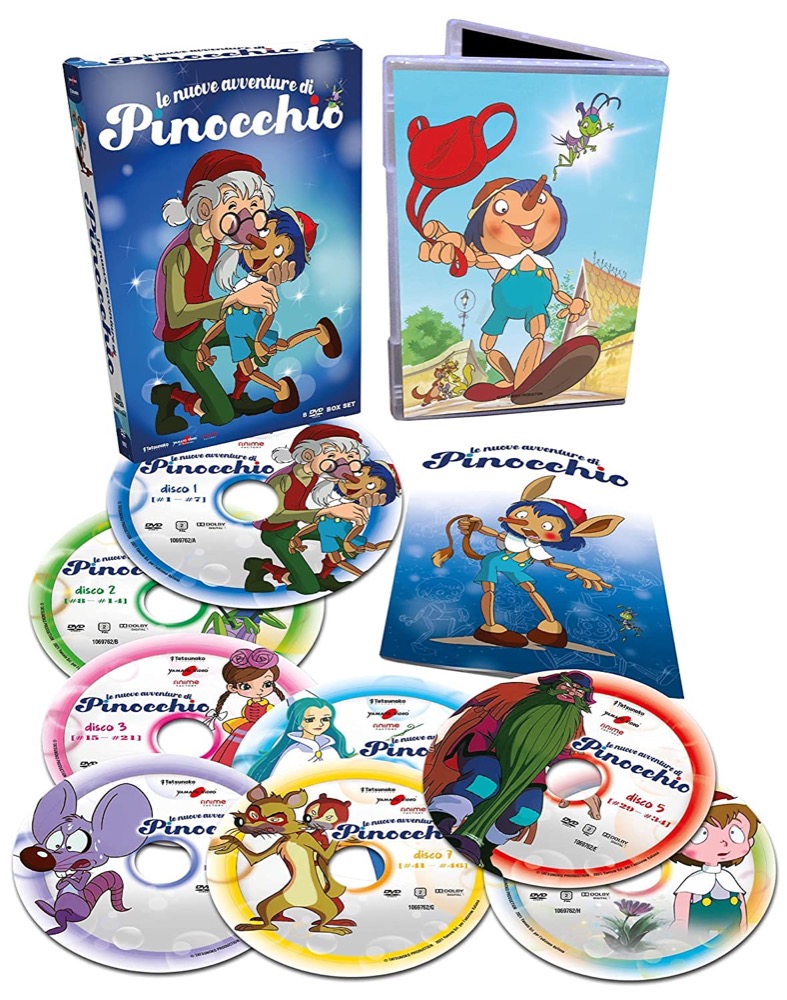 Le Nuove Avventure di Pinocchio La Serie Tv Completa Box Collection