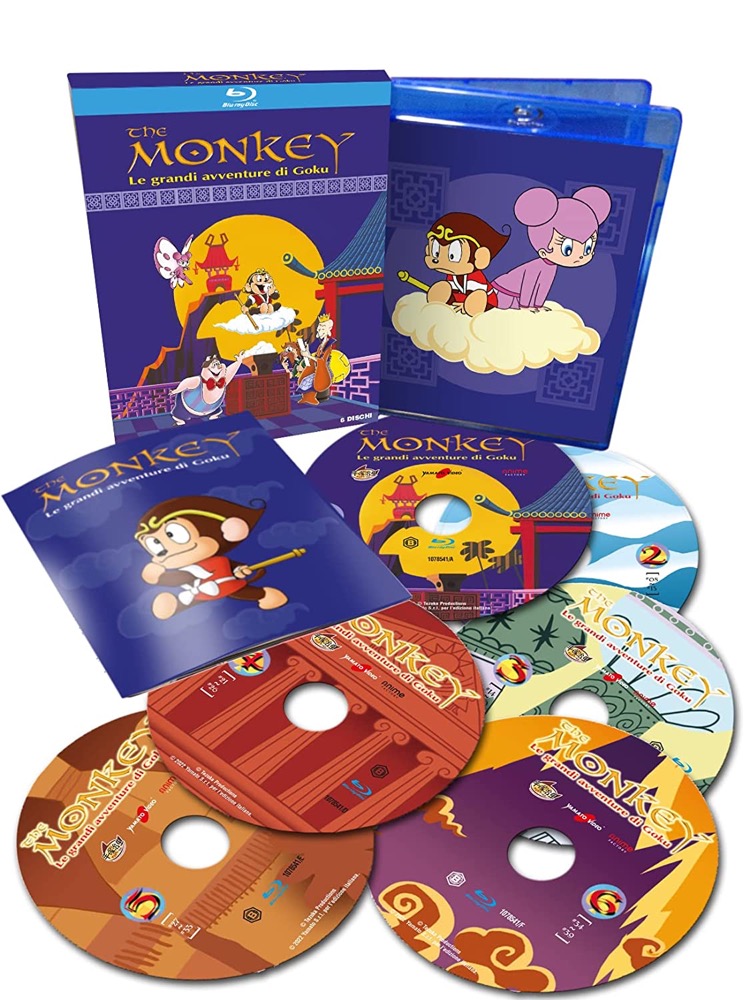 The Monkey Le Grandi Avventure di Goku La serie Tv completa Box Collection