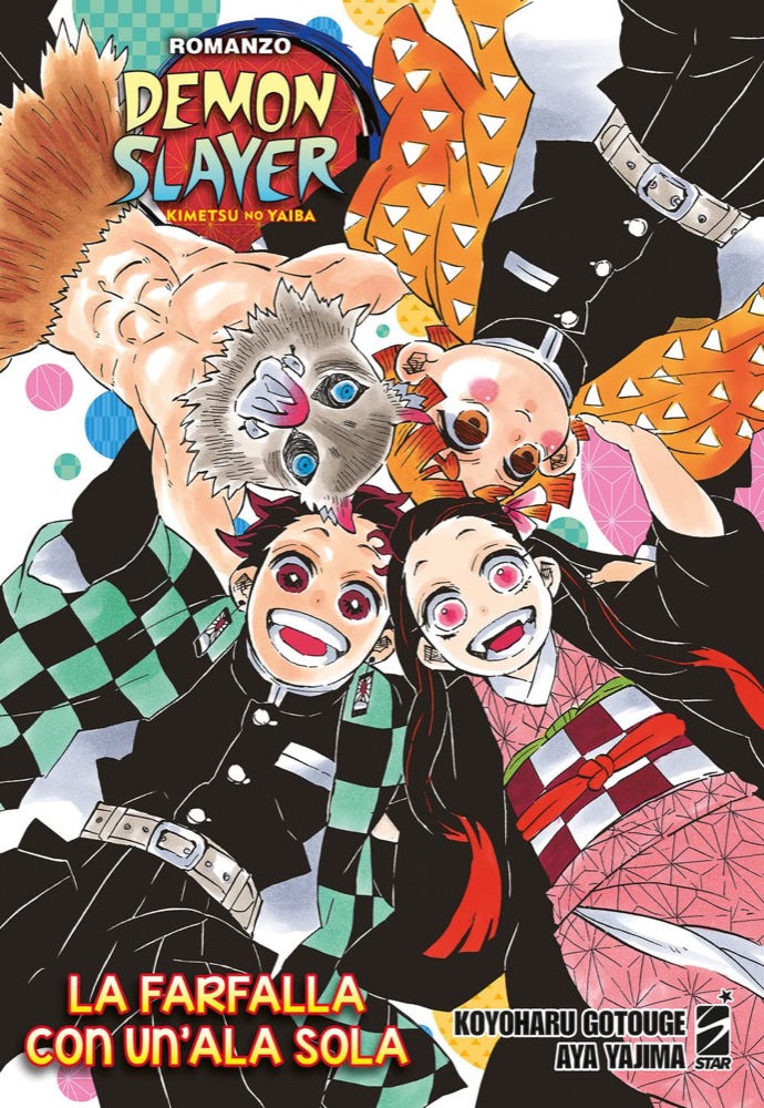 Demon Slayer Kimetsu No Yaiba La Farfalla con un' Ala Sola il Romanzo